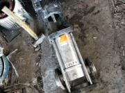 40口徑，配7.5KW電機(jī)，316L材質(zhì)立式多級泵